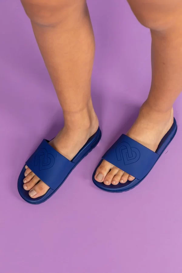 Claudia Dean Slides Navy