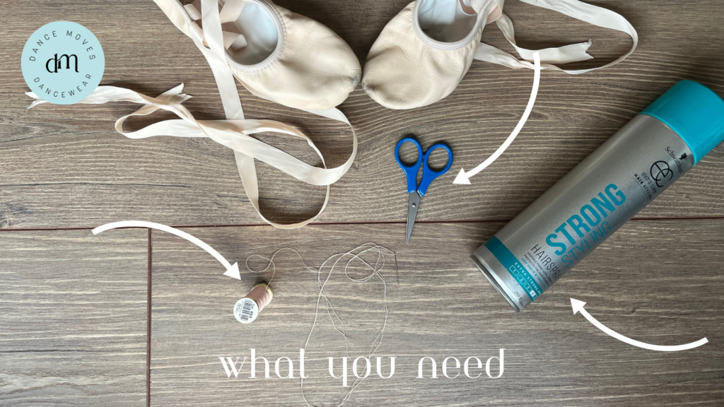 How to tie and sew ballet ribbons Dance Moves