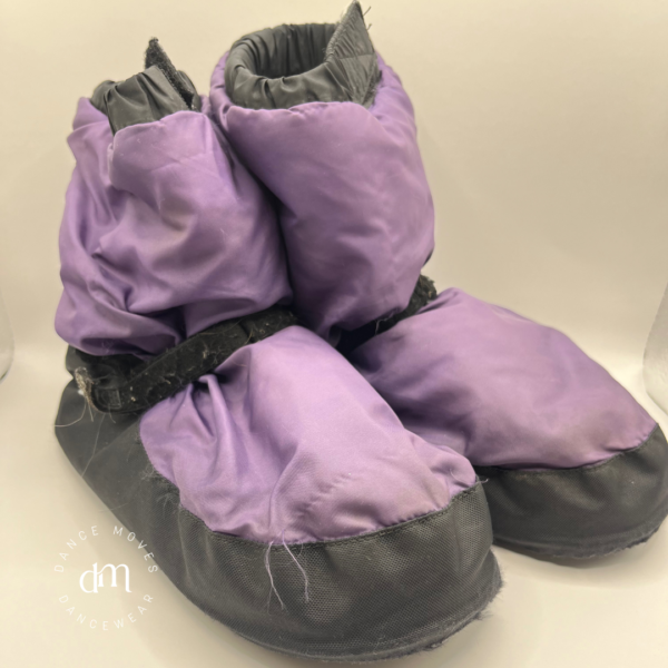 Pre loved Bloch purple booties