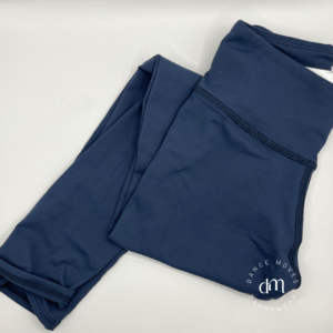 Blue sports leggings