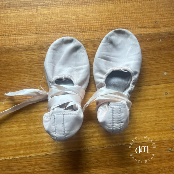 Bloch leather pre loved ballet shoes