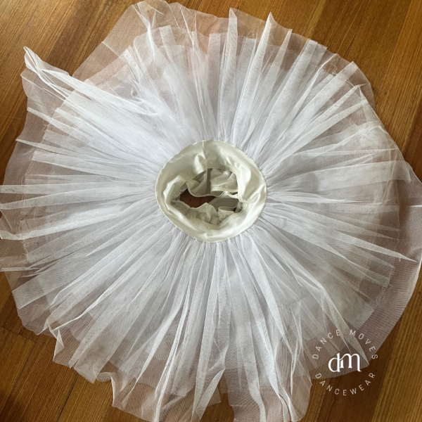 White practice tutu