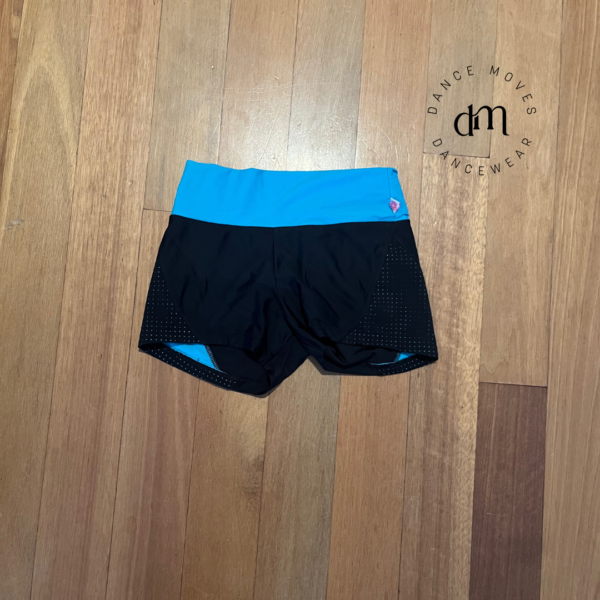 Pre-loved unbranded black shorts | Size child 14