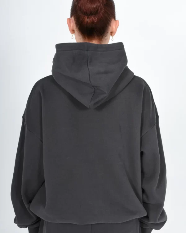 Claudia Dean Oversized Hoodie Pearl Grey Child Large