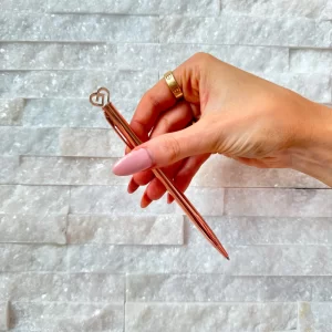 Claudia Dean Charm Rose Gold pen