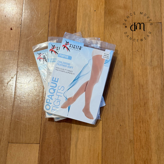 Fiesta Skintone tights x 3 packs | Size child 12-14