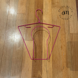Pink tutu hanger