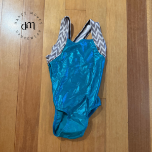 Pre-loved Shiny teal Leotard | Excellent condition | Child 7-8yrs