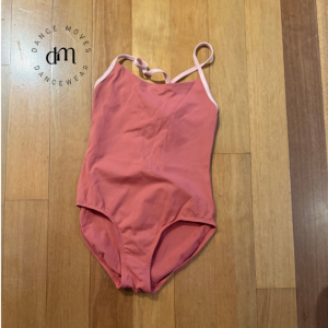 Pre-loved Pink Peach Strut Stuff leotard | Excellent condition | Adult 10