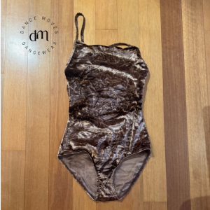 Pre-loved Velvet taupe leotard | Excellent condition | Adult Large