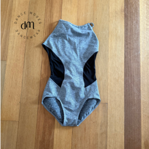 Pre-loved Capezio grey and black leotard | Excellent condition | Adult X-Small