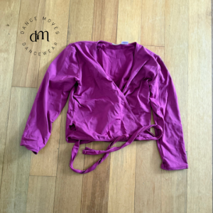 Pre-loved Capezio Cerise wrap cardigan | Excellent condition | Adult Small