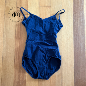Pre-loved Capezio navy leotard | Good condition | Adult small