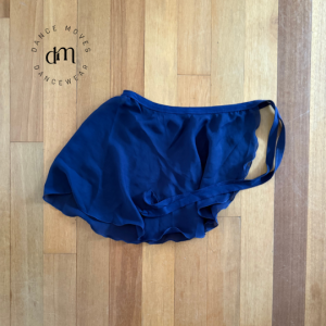 Pre-loved Energetiks Navy wrap skirt | Good condition | Adult Medium