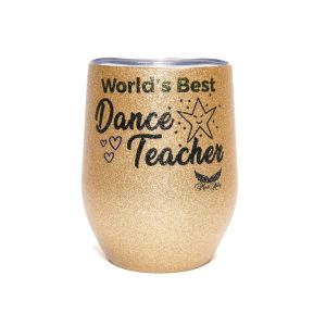 Mad Ally 'Best Dance Teacher' Glitter Mug