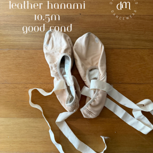 Pre-loved Capezio leather hanami ballet shoes | Good condition | Size 10.5M (adult)