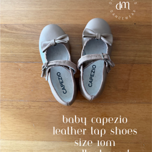Pre-loved baby capezio leather tap shoes | Excellent condition | Size est 10M (child mini)